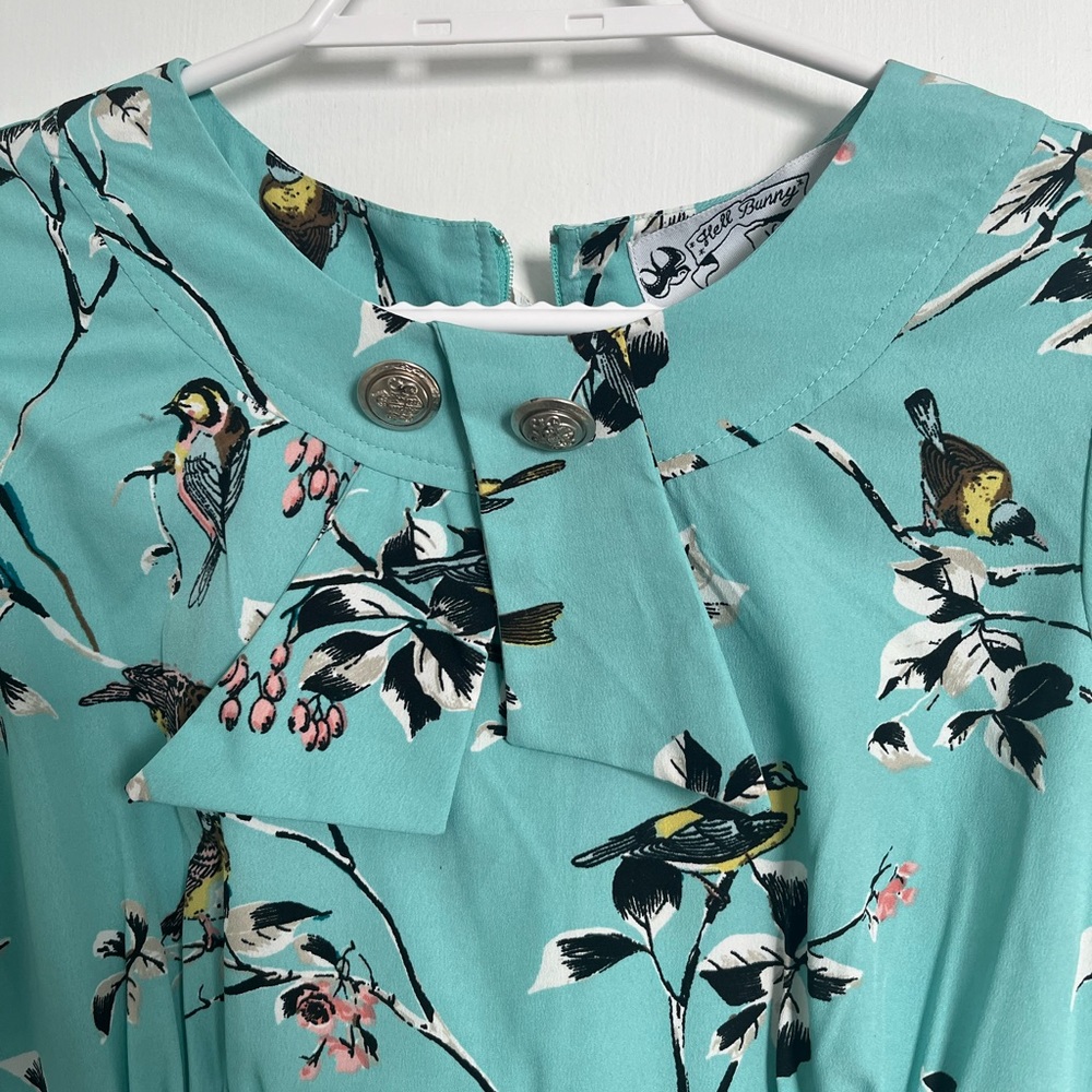 Hell Bunny Birdy Dress size Small